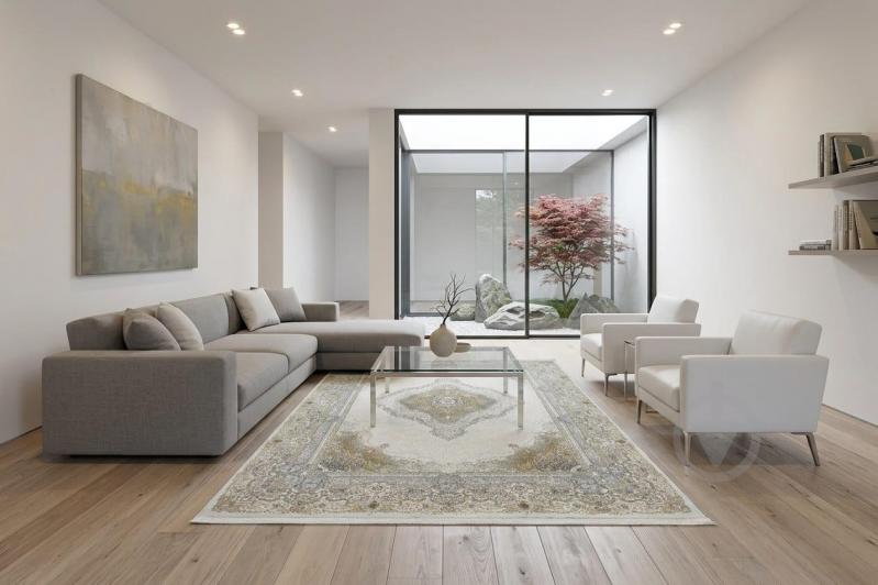 Килим LINEA HALI OTTO GREY D (27024A) 80x150 см - фото 7