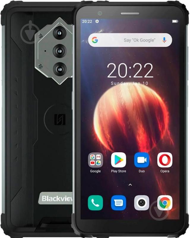 Смартфон Blackview BV6600 Pro 2SIM 4/64GB black (6931548306955) - фото 1