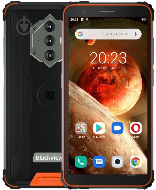 Смартфон Blackview BV6600 4/64GB orange (6931548306948) - фото 1 Смартфон Blackview BV6600 4/64GB orange (6931548306948) - фото 1