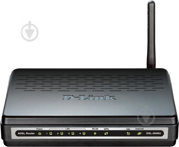 Wi-Fi-роутер D-Link DSL-2640U/B - фото 1