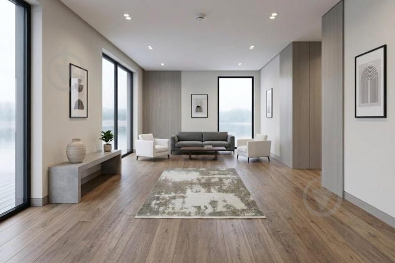 Килим LINEA HALI OTTO GREY D (31423A) 80x150 см - фото 7