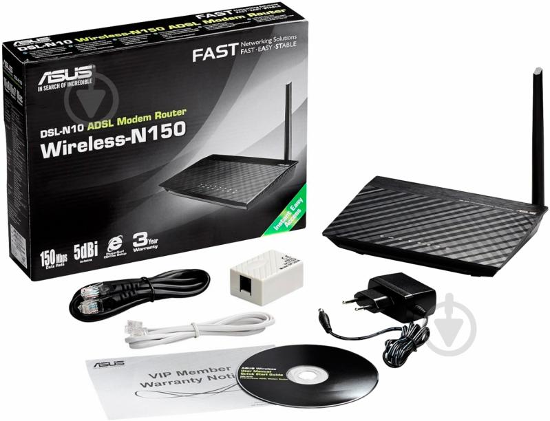 Роутер ASUS DSL-N10 - фото 7 Роутер ASUS DSL-N10 - фото 7