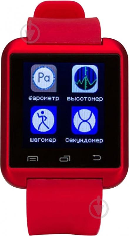 Смарт-часы Atrix Smart watch E08.0 red - фото 2