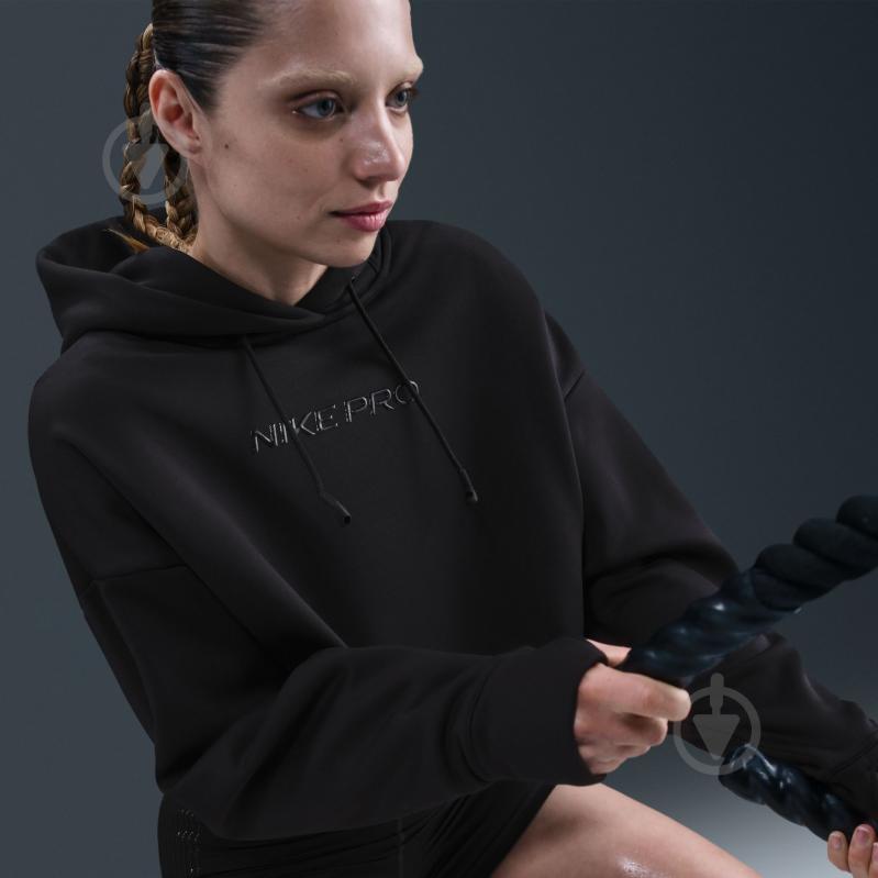 Джемпер Nike W NP TF FLC HOODIE GG GRX HV3600-010 р.S черный - фото 11 Джемпер Nike W NP TF FLC HOODIE GG GRX HV3600-010 р.S черный - фото 11