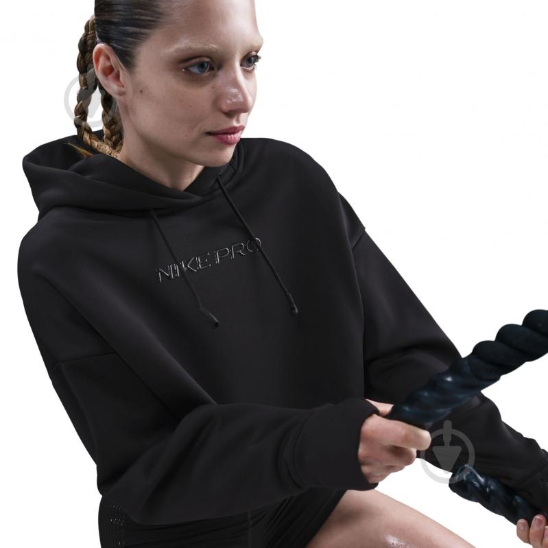 Джемпер Nike W NP TF FLC HOODIE GG GRX HV3600-010 р.S черный - фото 5 Джемпер Nike W NP TF FLC HOODIE GG GRX HV3600-010 р.S черный - фото 5