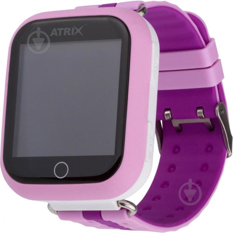 Смарт-часы Atrix Smart watch iQ100 Touch GPS pink - фото 2 Смарт-часы Atrix Smart watch iQ100 Touch GPS pink - фото 2