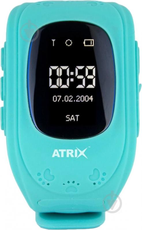 Смарт-годинник Atrix Smart watch iQ300 GPS blue - фото 1