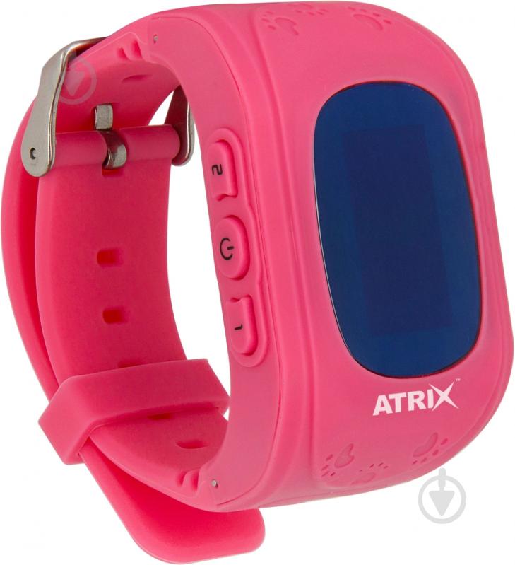 Смарт-часы Atrix Smart watch iQ300 GPS pink - фото 2 Смарт-часы Atrix Smart watch iQ300 GPS pink - фото 2