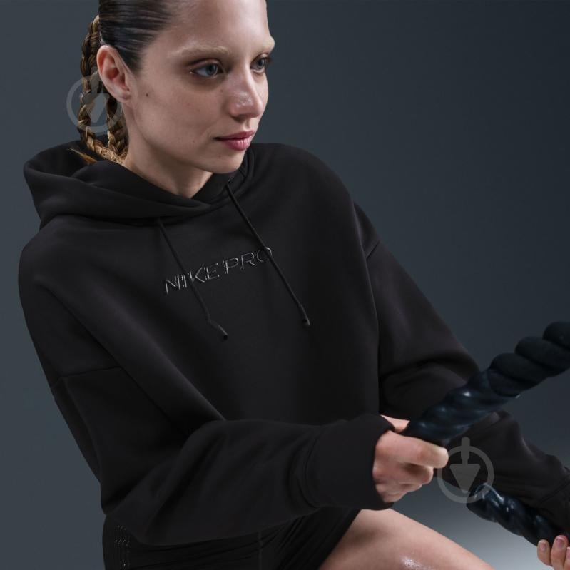 Джемпер Nike W NP TF FLC HOODIE GG GRX HV3600-010 р.XS чорний - фото 11 Джемпер Nike W NP TF FLC HOODIE GG GRX HV3600-010 р.XS чорний - фото 11