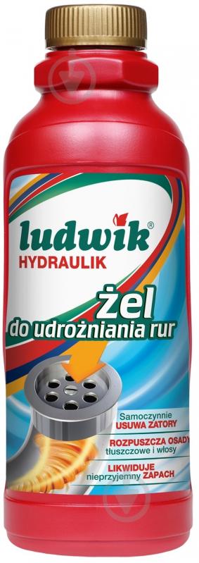 Гель для чищення труб Ludwik 1 л - фото 1 Гель для чищення труб Ludwik 1 л - фото 1