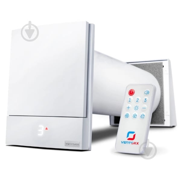 Рекуператор Ventoxx Harmony Smart (0.5м, пульт ДУ, внешняя крышка) RV-2_0,5-M2-A10W-F2P-Sm - фото 1 Рекуператор Ventoxx Harmony Smart (0.5м, пульт ДУ, внешняя крышка) RV-2_0,5-M2-A10W-F2P-Sm - фото 1