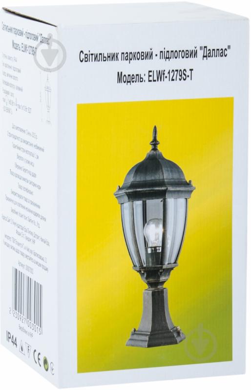 Фонарный столб Expert E27 60 Вт IP44 бронзовый ELWf-1279S-T - фото 3