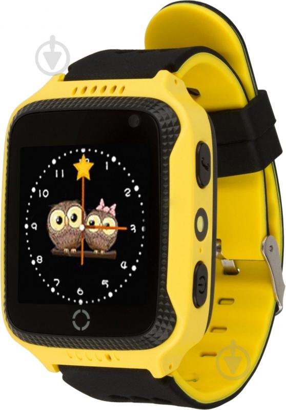 Смарт-часы Atrix Smart watch iQ600 GPS yellow - фото 1 Смарт-часы Atrix Smart watch iQ600 GPS yellow - фото 1