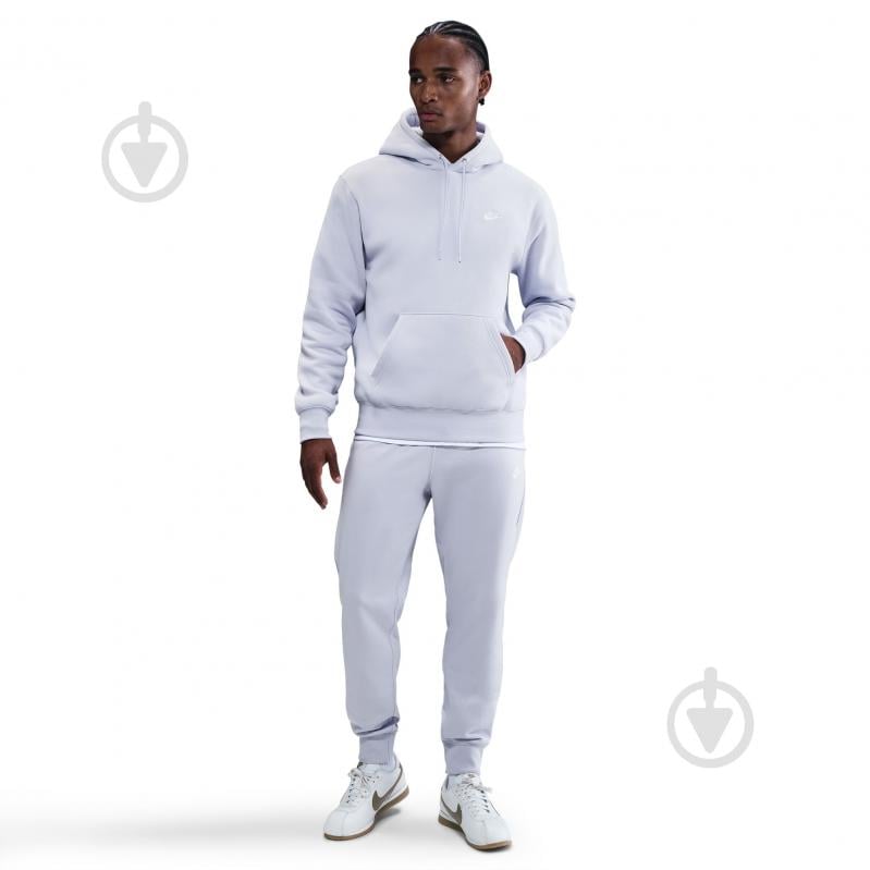Джемпер Nike M NK CLUB BB PO HOODIE FN3859-057 р.2XL блакитний - фото 2 Джемпер Nike M NK CLUB BB PO HOODIE FN3859-057 р.2XL блакитний - фото 2
