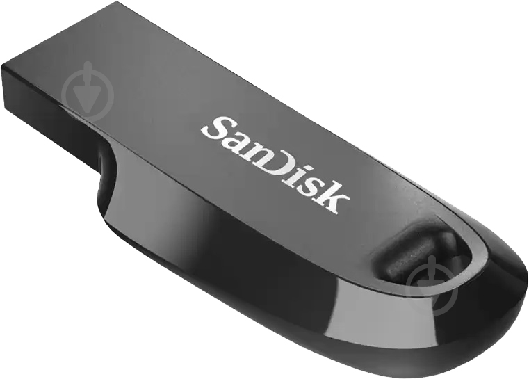 Накопитель SanDisk Ultra Curve 32 ГБ USB 3.2 black (SDCZ550-032G-G46) - фото 2