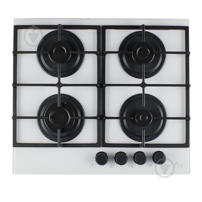 Варочная поверхность газовая Castle CGS-602W - фото 1