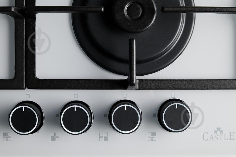 Варочная поверхность газовая Castle CGS-602W - фото 2