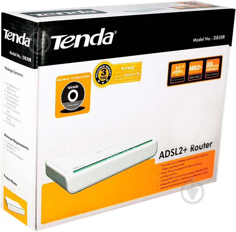 Wi-Fi-роутер TENDA D830R - фото 4