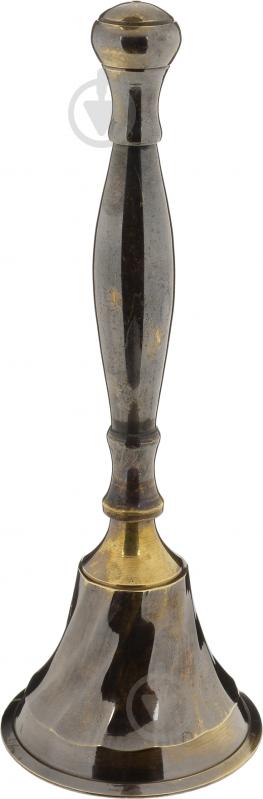 Колокольчик бронзовый 20 см 2100 - фото 1