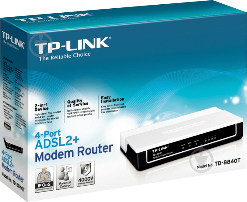 Роутер TP-Link TD-8840T - фото 5