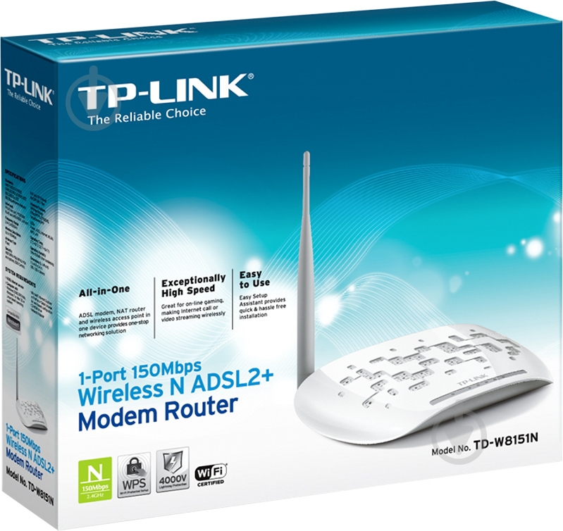 Роутер TP-LINK TD-W8151N - фото 4
