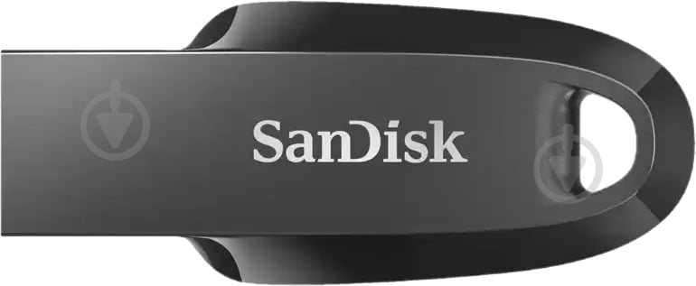 Накопитель SanDisk Ultra Curve 64 ГБ USB 3.2 black (SDCZ550-064G-G46) - фото 1