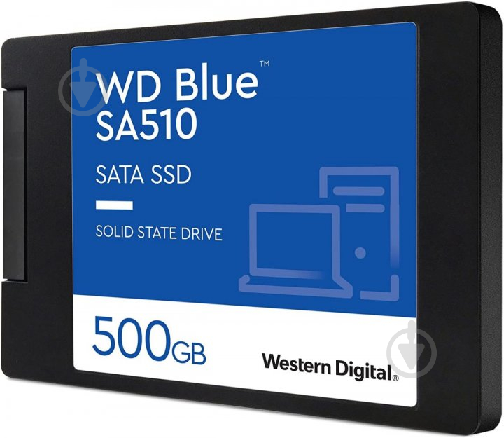 SSD-накопичувач Western Digital 500GB 2,5" SATA 3D TLC NAND (WDS500G3B0A) - фото 3