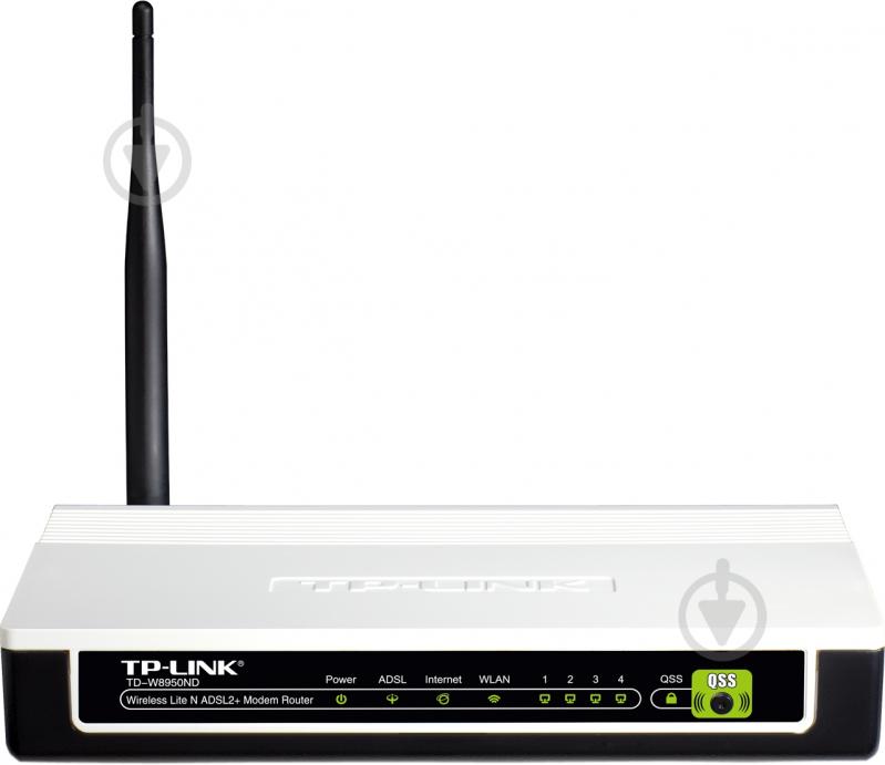Wi-Fi-роутер TP-Link TD-W8950ND - фото 1 Wi-Fi-роутер TP-Link TD-W8950ND - фото 1
