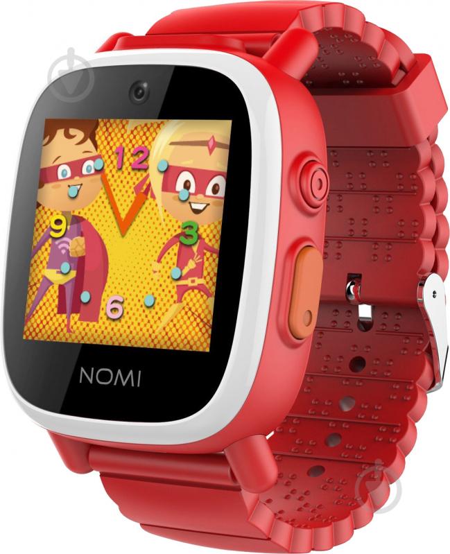 Смарт-часы Nomi Kids Heroes W2 red - фото 1