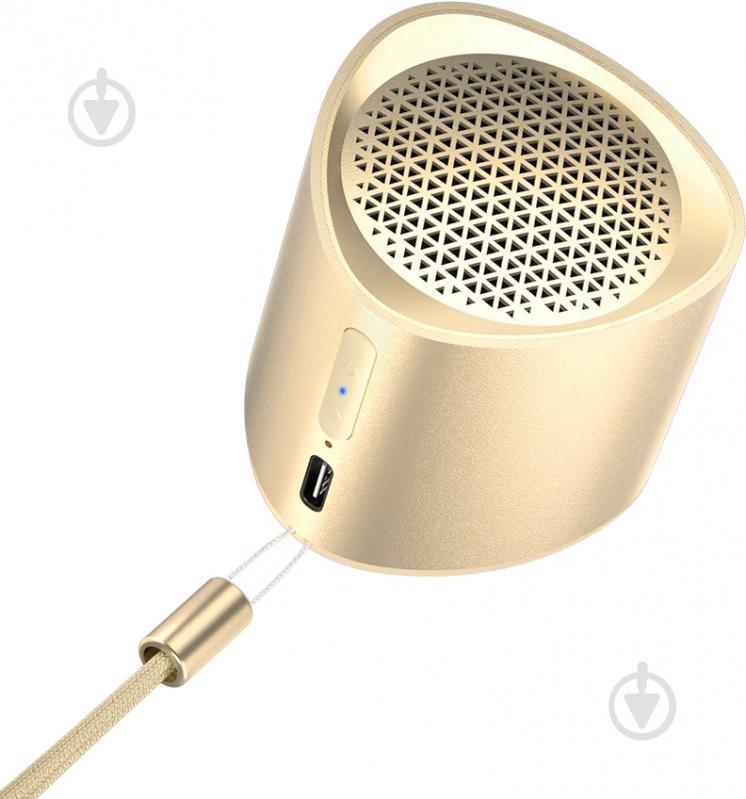 Акустическая система Tronsmart Nimo Mini Speaker 1.0 gold (985908) - фото 5