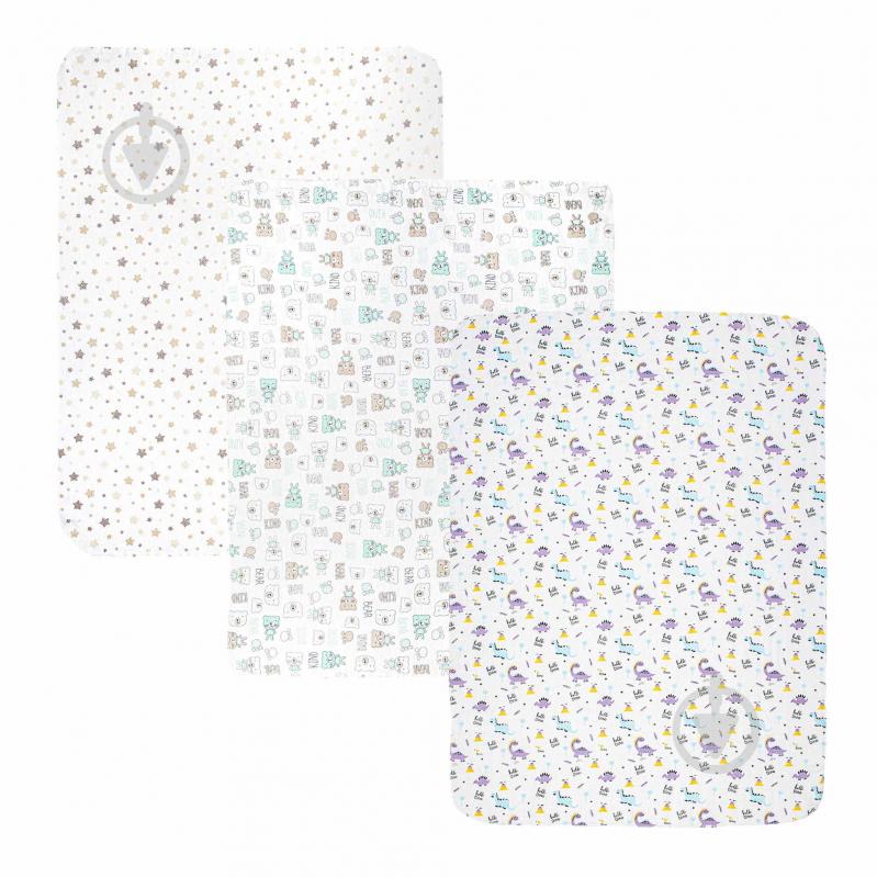 Пеленка фланелевая 80х100 см в ассортименте - фото 1