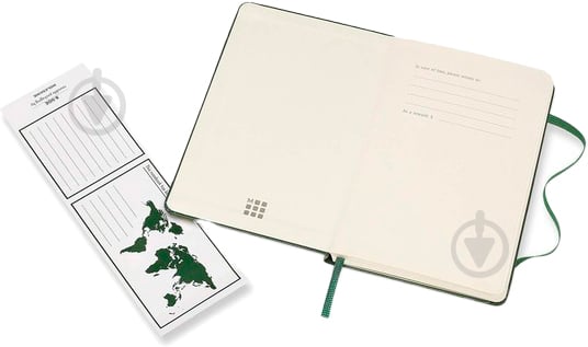 Книга для записей Classic 9 х 14 см точка миртовый зеленый	(MM713K15) Moleskine - фото 3