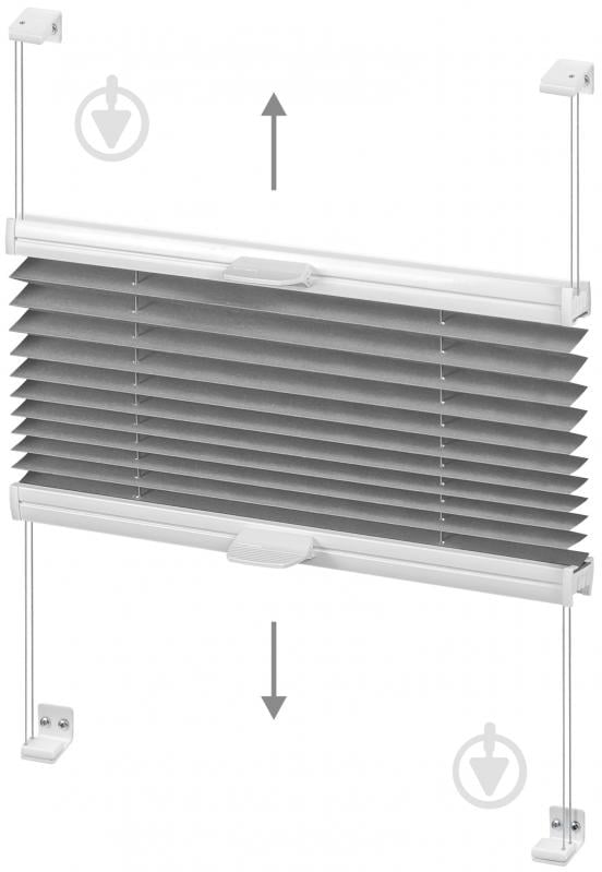 Штора-плісе Rollotex тканина DUO ECORO 103х40 см Фіолетовий - фото 6