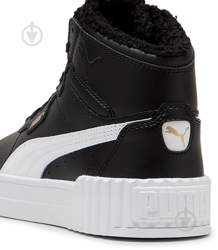 Кросівки для дівчаток демісезонні Puma Carina 3.0 Mid WTR Jr 40358001 р.38 чорні - фото 5 Кросівки для дівчаток демісезонні Puma Carina 3.0 Mid WTR Jr 40358001 р.38 чорні - фото 5