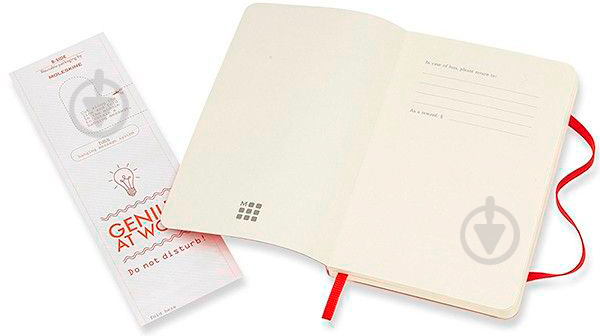 Книга для записей Classic 9 х 14 см точка красный	(MM713F2) Moleskine - фото 3