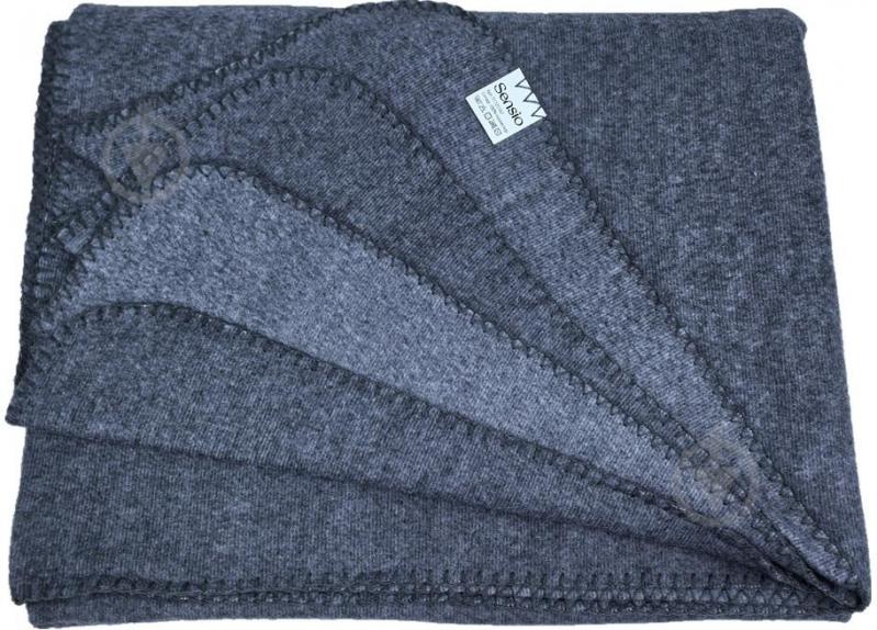 Плед Melange 160x200 см серый Sensio - фото 3 Плед Melange 160x200 см серый Sensio - фото 3