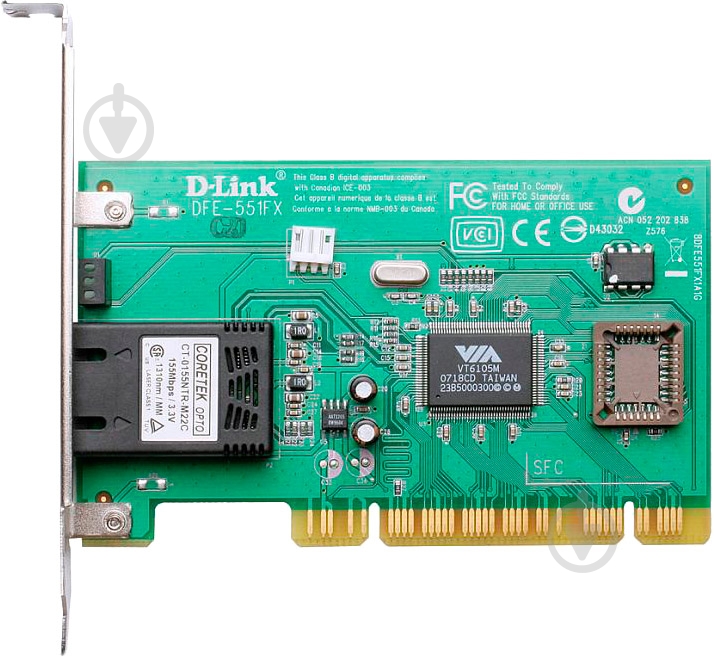 Сетевая карта D-link DFE-551FX - фото 1