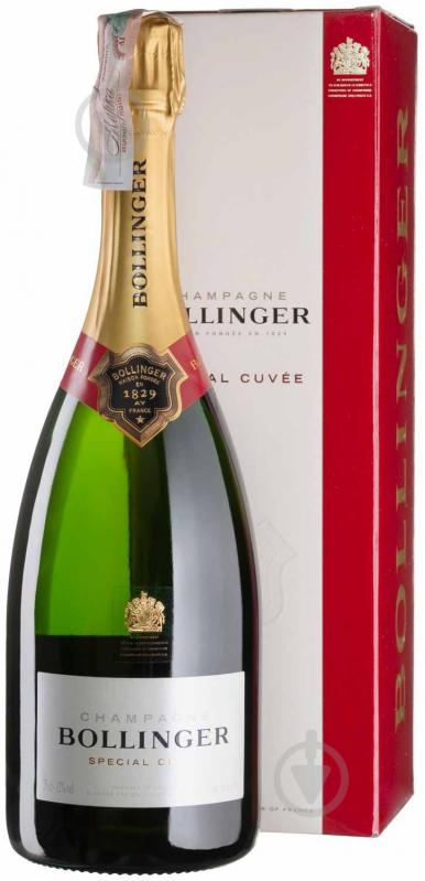 Шампанське Bollinger Special cuvee біле брют 0,75 л - фото 1