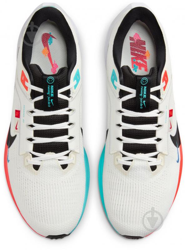 Кроссовки мужские Nike AIR ZOOM PEGASUS 40 FZ5055-101 р.41 разноцветные - фото 7