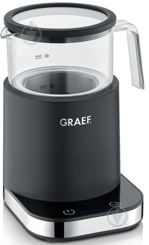Вспениватель молока электрический Graef черный - фото 1 Вспениватель молока электрический Graef черный - фото 1