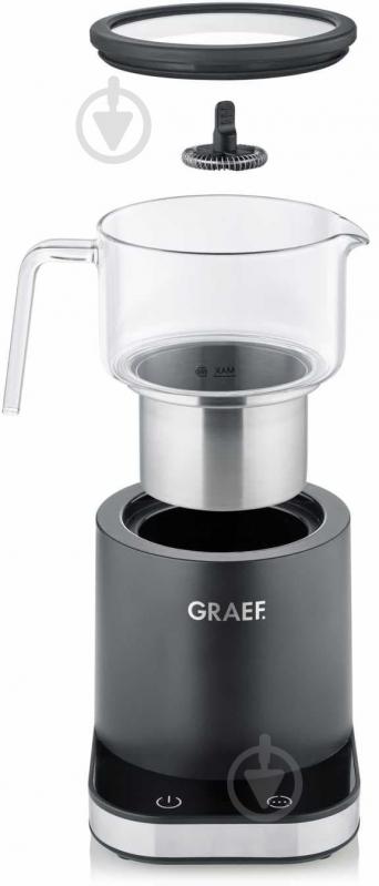 Вспениватель молока электрический Graef черный - фото 3 Вспениватель молока электрический Graef черный - фото 3