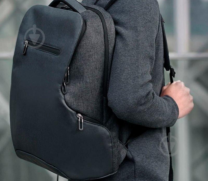 Рюкзак Xiaomi business multi-functional shoulder bag Black - фото 9