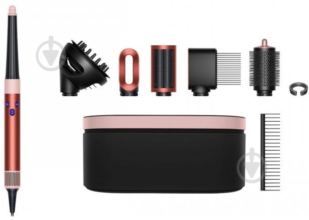 Стайлер Dyson для кучерявого волосся HS08 Airwrap i.d. Long Curly+Coily Gift Edition Strawberry Bronze/Blush Pink (581137-01 - фото 2