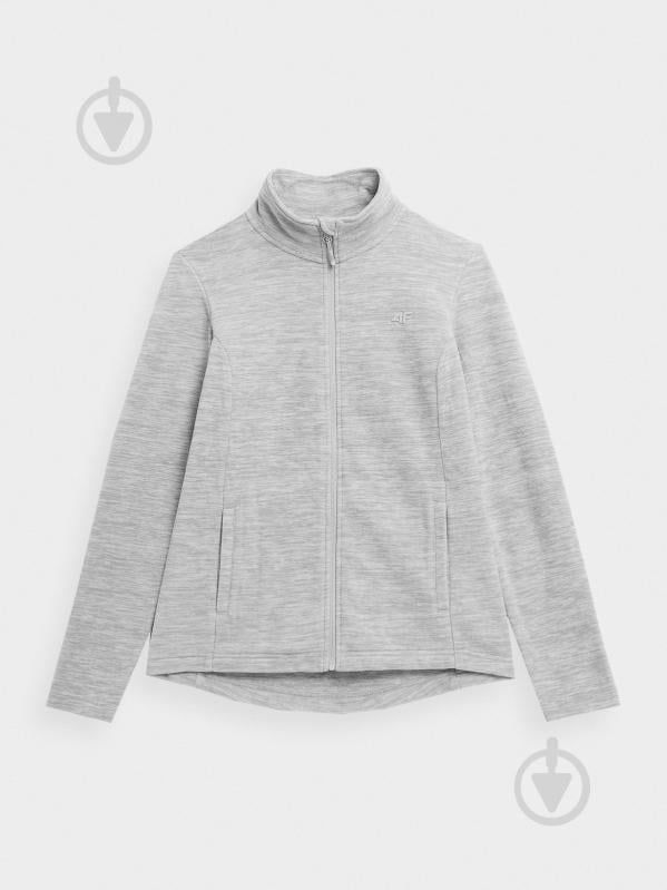 Джемпер 4F 4FSS23TFLEF049-27M р.S серый - фото 1