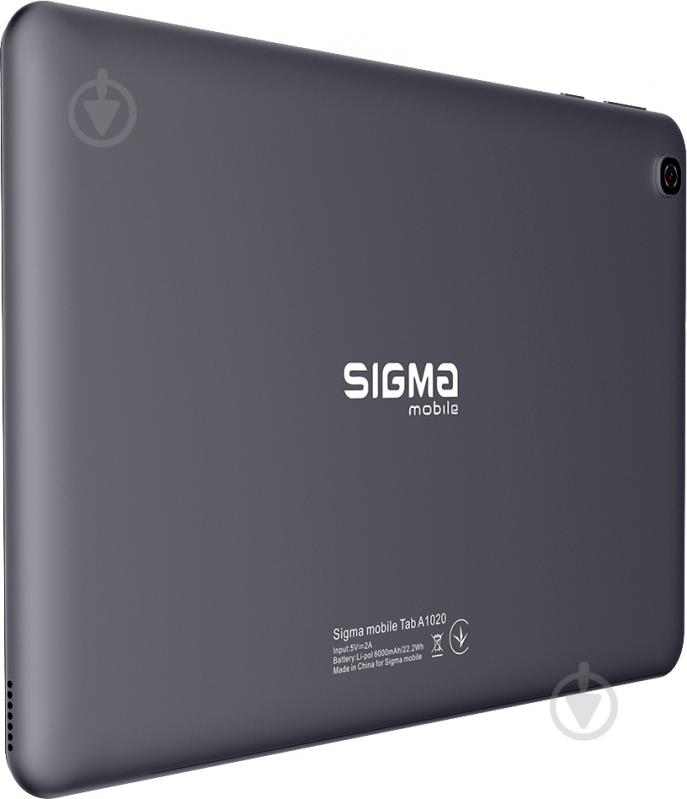 Планшет Sigma mobile Tab A1020 10,1" 3/32GB Wi-Fi + 4G/LTE gray (4827798766323) - фото 4