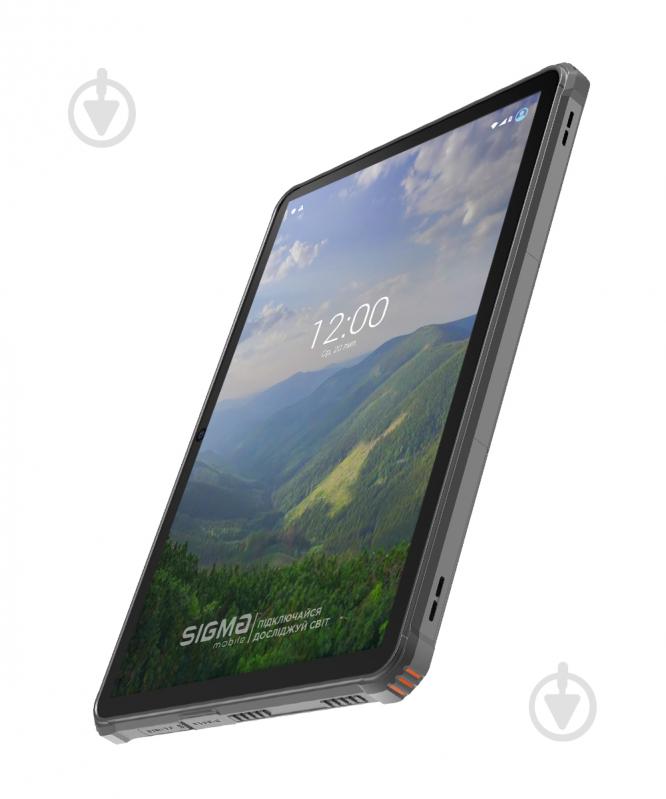 Планшет Sigma mobile Tab A1025 10,1" 4/64GB black/orange - фото 9