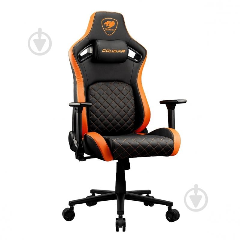 Кресло игровое Cougar DEFENSOR черный - фото 2