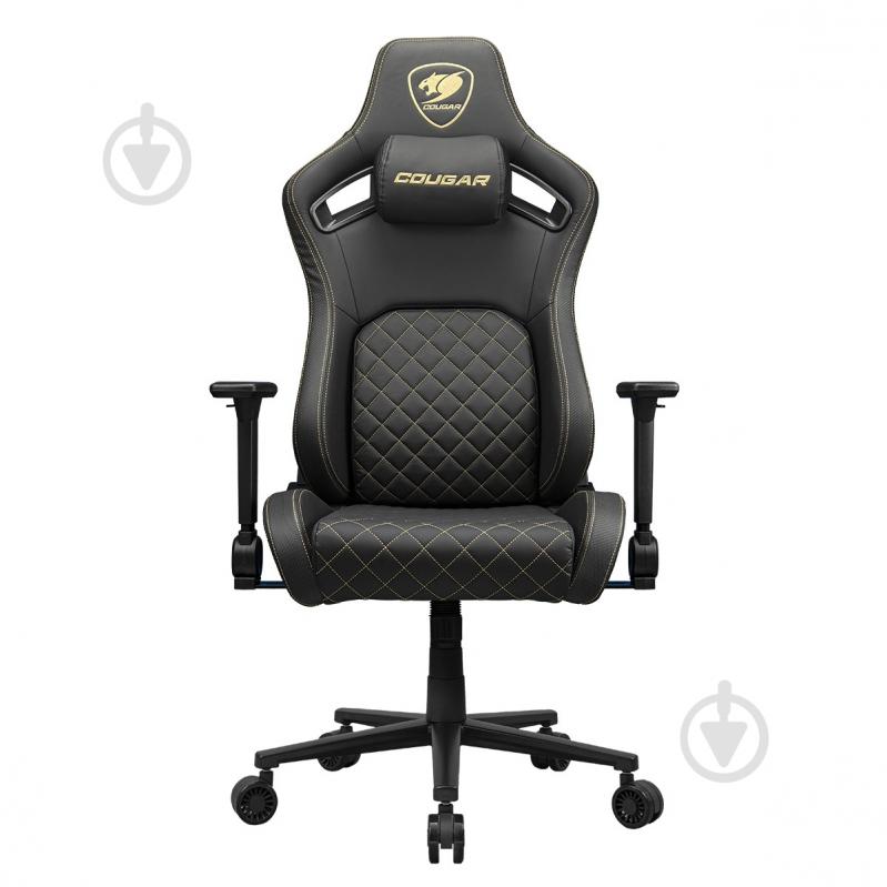 Кресло игровое Cougar Defensor Gold черный - фото 1 Кресло игровое Cougar Defensor Gold черный - фото 1