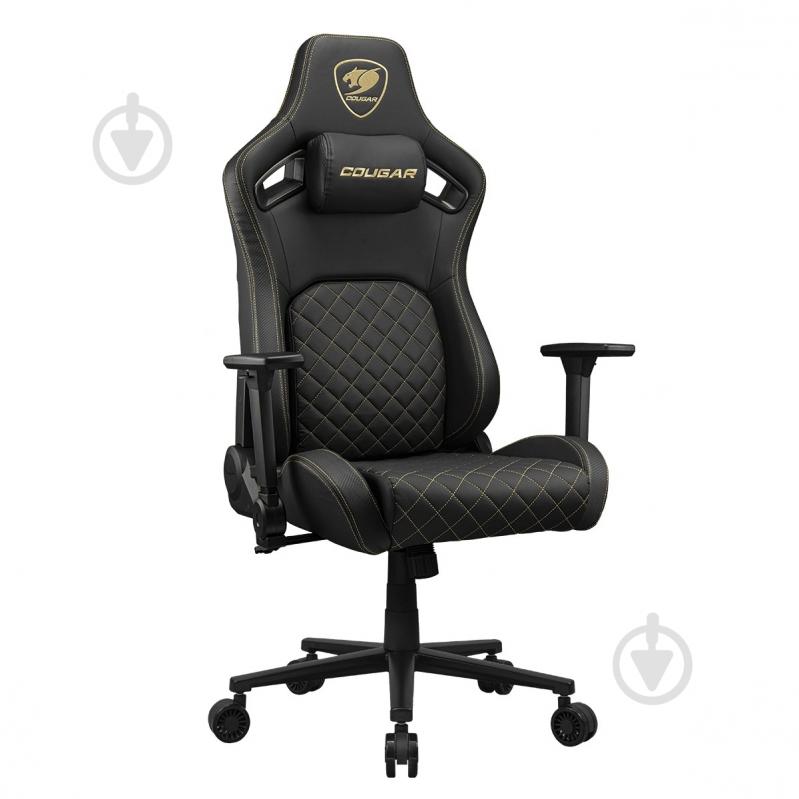Кресло игровое Cougar Defensor Gold черный - фото 2 Кресло игровое Cougar Defensor Gold черный - фото 2