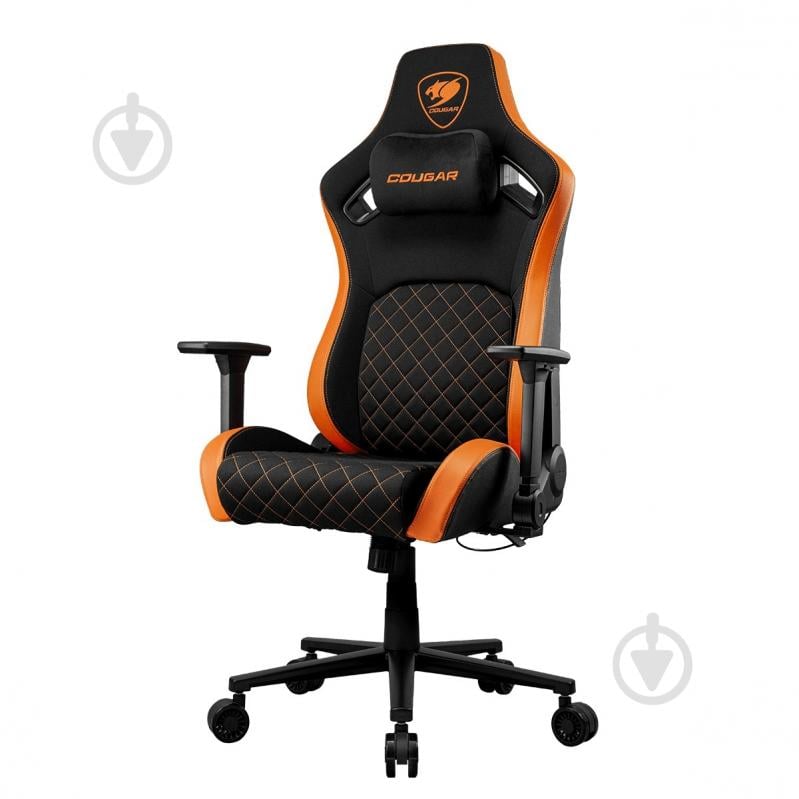 Кресло игровое Cougar Defensor F черный - фото 7